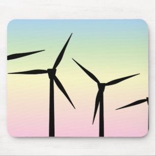 Windpark Morning Mousepad