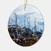 Windpark Power 3 Mojave Tehachapi Keramikornament (Links)