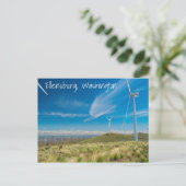 Windpark Wild Horse Postkarte (Stehend Vorderseite)