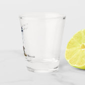 Windpunkt-Leuchtturmglas Schnapsglas (Rechts)