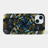 Windrad-Abstrakte Kunst iPhone 15 Hülle (Rückseite (Horizontal))