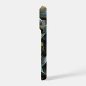 Windrad-Abstrakte Kunst iPhone Hülle (Linke Seite)