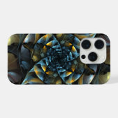 Windrad-Abstrakte Kunst iPhone Hülle (Rückseite (Horizontal))