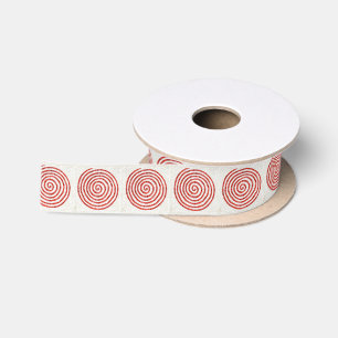 Windrad-Mosaik 3,8 cm breites Satinband