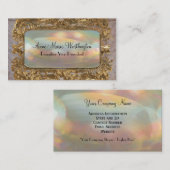 Windreamer Chic elegantes 3,5" x 2" beruflich Visitenkarte (Vorne/Hinten)