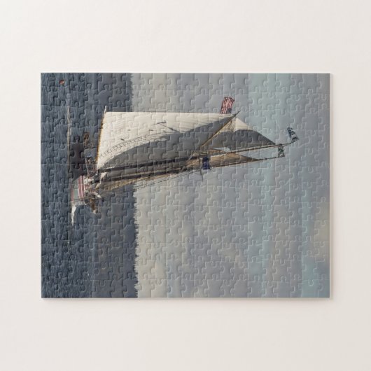 WindrichtungsSchooner Puzzle (Horizontal)