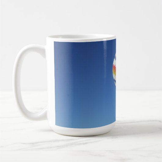 Windrider zu Heißluft-Ballon-Tasse Kaffeetasse (Links)