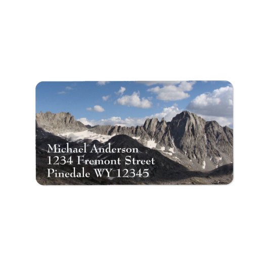 WindRiver Range Adressaufkleber (Vorne)