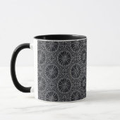 Windrose-Kompassmuster Tasse (Links)