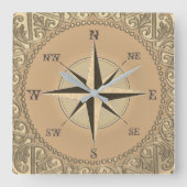 Windrose Uhr (Vorderseite)