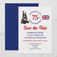 WINDRUSH 75-jähriger Union Jack