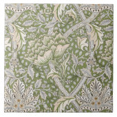 Windrush Pattern (von William Morris) Fliese (Vorderseite)
