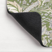Windrush Pattern (von William Morris) Mousepad (Ecke)