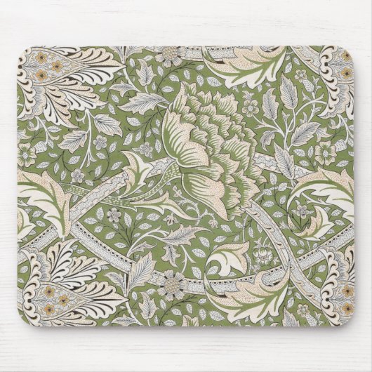 Windrush Pattern (von William Morris) Mousepad (Vorne)