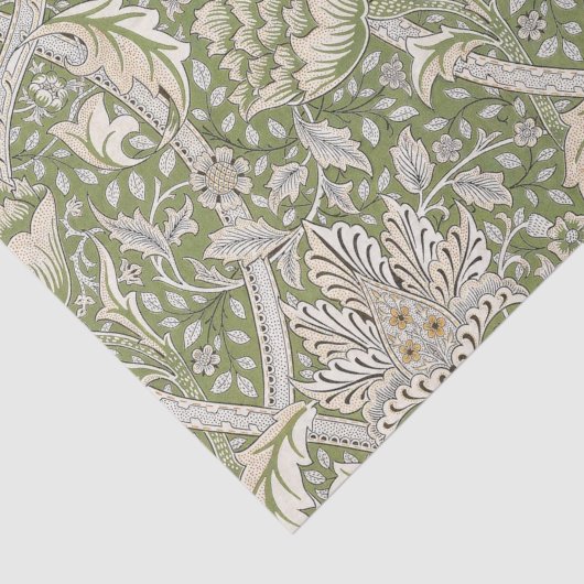 Windrush Pattern (von William Morris) Seidenpapier (Ausschnitt)