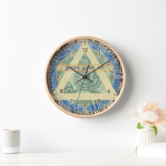 Winds Guide Me Air Symbol Uhr (Zuhause)