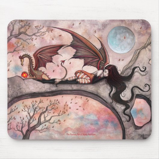 Winds of Autumn Gothic Fantasy-Mausepad Mousepad (Vorne)