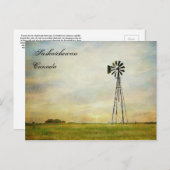 "Winds of Change" Saskatchewan Canada Postcard Postkarte (Vorne/Hinten)
