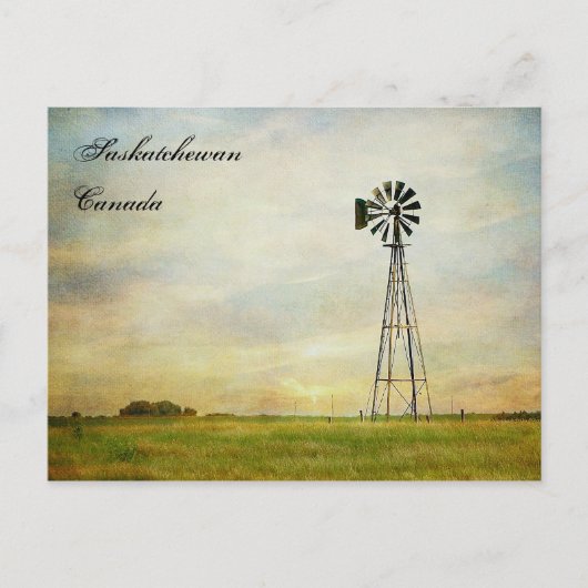 "Winds of Change" Saskatchewan Canada Postcard Postkarte (Vorderseite)