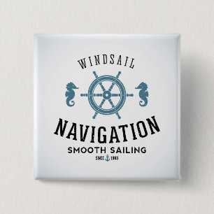 Windsail Navigations-Plakat Button
