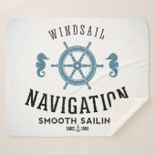 Windsail Navigations-Plakat Sherpadecke (Vorderseite (Horizontal))