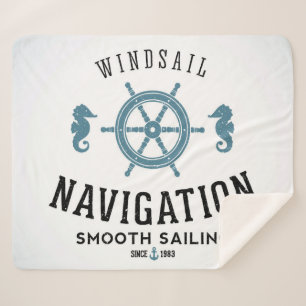 Windsail Navigations-Plakat Sherpadecke