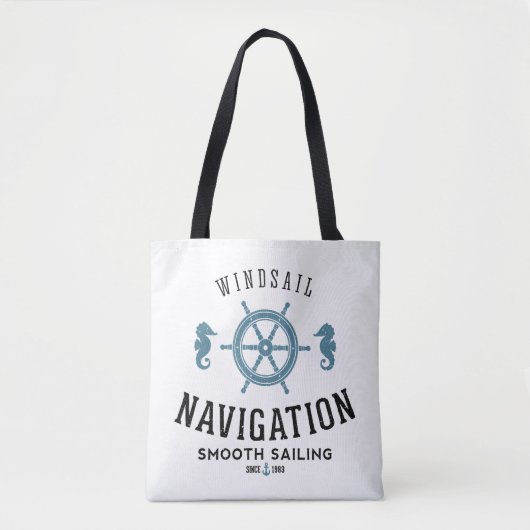 Windsail Navigations-Plakat Tasche (Vorderseite)