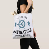 Windsail Navigations-Plakat Tasche (Von Nahem)