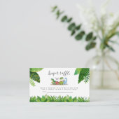 Windschutzkarte, Dinosaurier Kinderdusche Begleitkarte (Stehend Vorderseite)