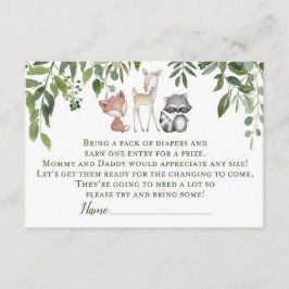 Windschutzscheibe für grüne Holzleder Begleitkarte