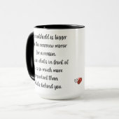 Windschutzscheibe ist größer als die Rückseite - J Tasse (Vorderseite Links)