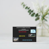 Windschutzscheiben-Reparatur- u. Visitenkarte (Stehend Vorderseite)