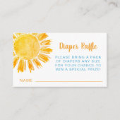 Windschutzscheibendusche für Jungen Begleitkarte (Vorderseite)