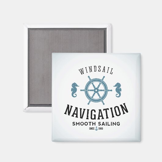 Windsegel-Navigationspaket Magnet (Vorderseite/Rückseite)
