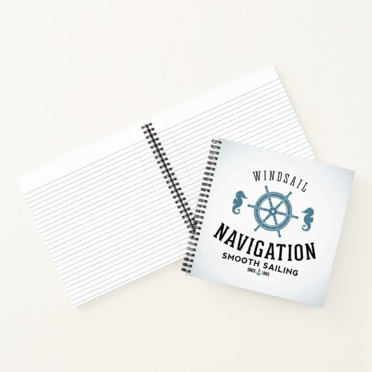 Windsegel-Navigationspaket Notizblock (Innenseite)