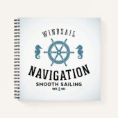 Windsegel-Navigationspaket Notizblock (Vorderseite)