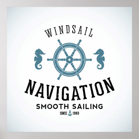 Windsegel-Navigationspaket Poster (Vorne)