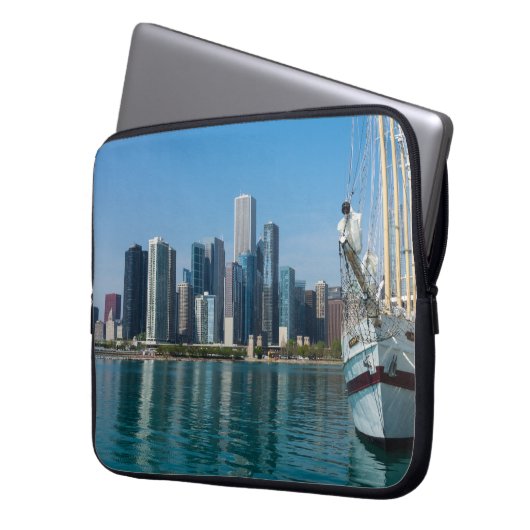 Windsegeln Laptopschutzhülle (Vorderseite Links)