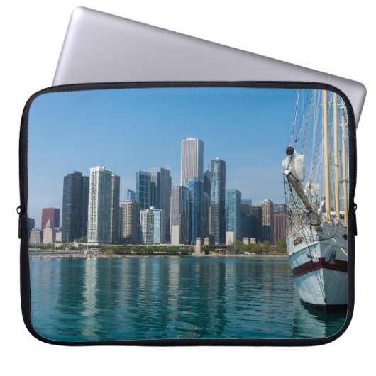 Windsegeln Laptopschutzhülle (Vorderseite)