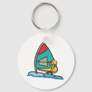 Windsegeln Schlüsselanhänger