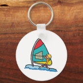 Windsegeln Schlüsselanhänger (Vorderseite)