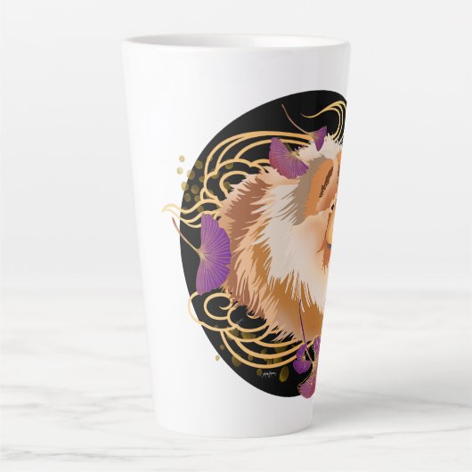 WINDSONG - Chow 17 unzen Latte-Tasse Milchtasse (Vorderseite)