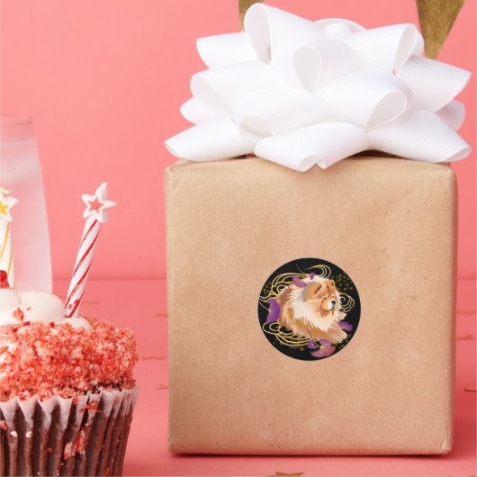 WINDSONG - Chow around Aufkleber (Party)