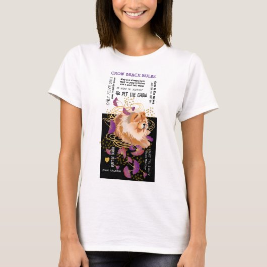 WINDSONG CHOW BEACH RULES Shirts (Vorderseite)