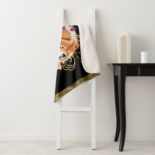 WINDSONG - Chow sherpa Decke - 3 Größen Sherpadecke (Beispiel)