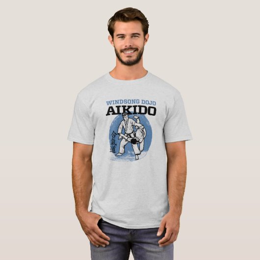 Windsong DojoAikido T-Shirt (Vorne ganz)