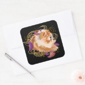 WINDSONG - eckige Aufkleber (Umschlag)