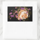 WINDSONG - eckige Aufkleber (Tasche)