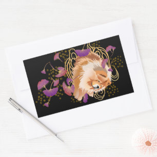 WINDSONG - eckige Aufkleber