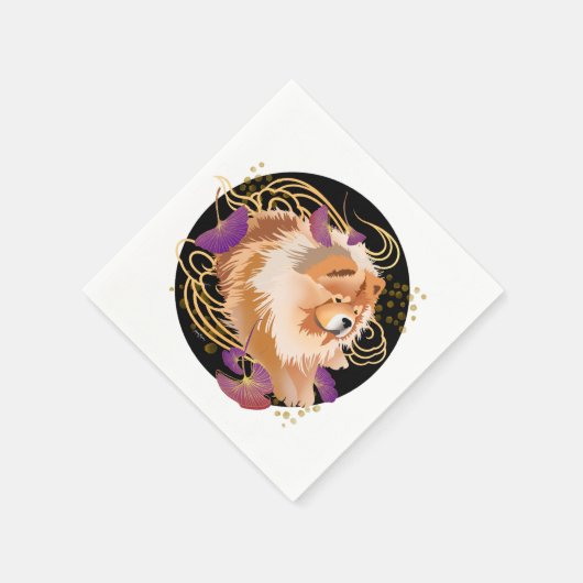 WINDSONG - Papierservietten (Ecke)